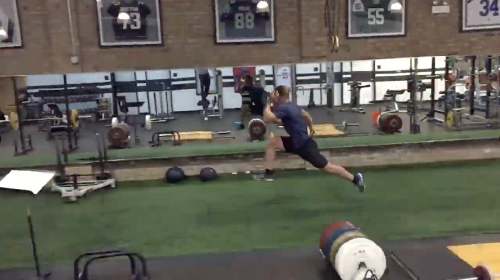 Charlie Tilson Recovery Training